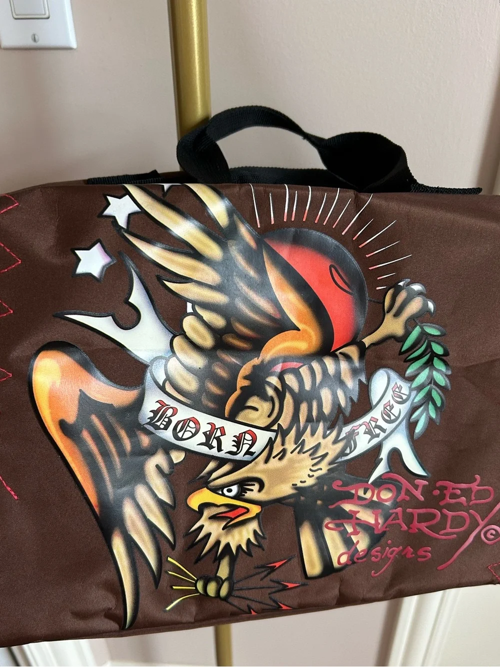 Ed Hardy Unisex Large weekender Bag